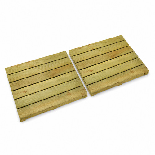 Wooden decking tiles - wooden,