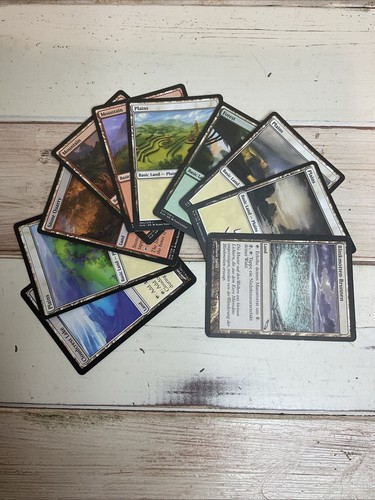 Magic the gathering land - magic, 10