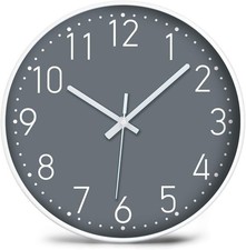 12"Modern Wall Clock Silent