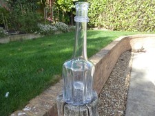 Antique Georgian glass Transitional Cruciform decanter c 1740 or earlier V.C.G.