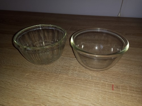 Pyrexfluted plain glass - 2,