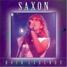 Rock legends saxon - |, cd