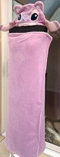Primark Home Disney Angel Stitch Hooded Throw Blanket Pink 120 x 150cm