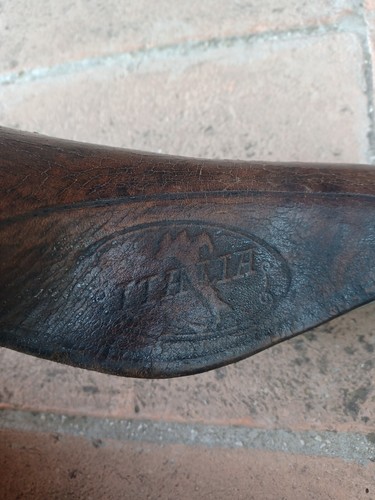 Italy leather saddle 1950s - ,
