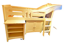 Sleep Station, Bed, Desk, bookcase cupboard, draws lots of storage.