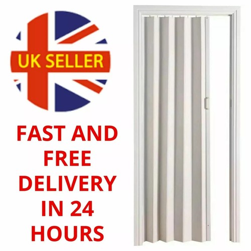 Folding door white pvc - folding,