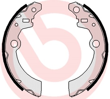New brake shoe set - brake, suzuki