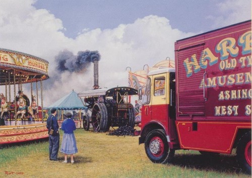 Steam fair carnival rides - fair,