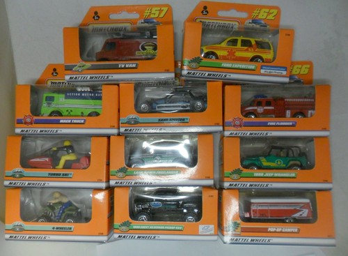 Matchbox 1999 boxed models - 1999,