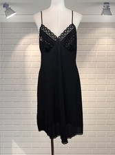 Vintage black silky slinky - vintage,