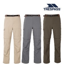 Trespass Mens Walking Cargo Trousers Rynne B