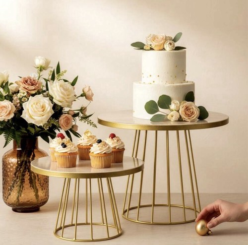 Cake stand set round - stand,
