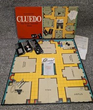 Vintage Cluedo Board Game 1965