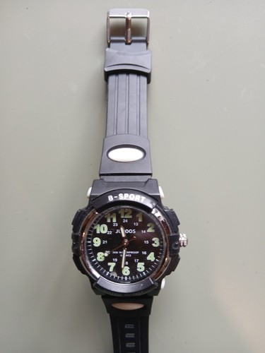 Juboos watch with black - , face