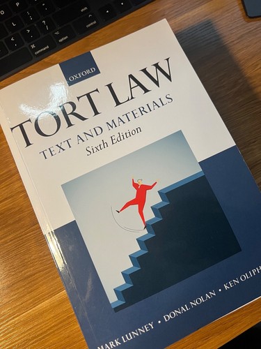 Tort law book - tort,