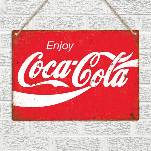 Enjoy coca cola retro - coca,