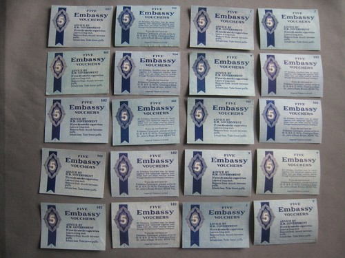 Vintage embassy cigarette - x,