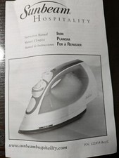 Sunbeam Hospitality Steam Iron