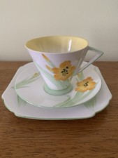 Shelley Gladiola Art Deco Tea
