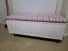 Rattan Ottoman Storage Unit