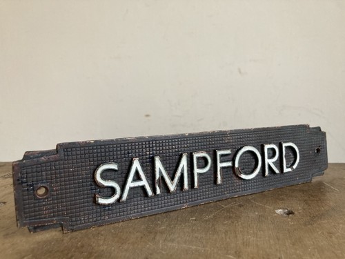 Vintage original metal sign - vintage,