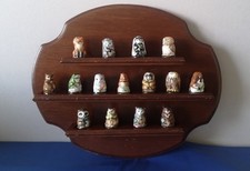 Friends Of The Forest Thimble Complete Full Collection Franklin Mint 1982