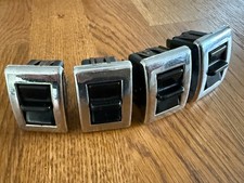 BMW E9 Electric Window Switches x 4 . Flat pin 2800 3.0 CS CSi CSL - RARE