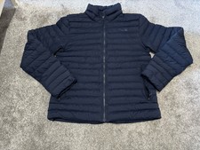 The North Face Stretch Down Jacket 700 Fill Men's Medium Puffer Blue Packable