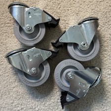 Colson 3.5 Threaded Swivel Caster wheels hi-tech performa ( lot of 4 )