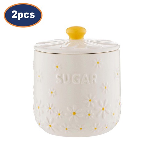 Ceramic sugar jar - sugar,
