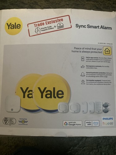 Yale 10 piece alarm - 10,