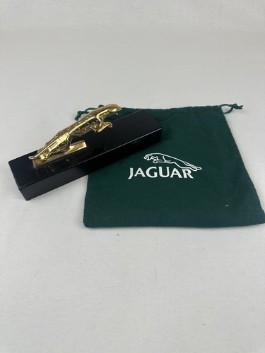 Rare gold jaguar hood ornament - rare,