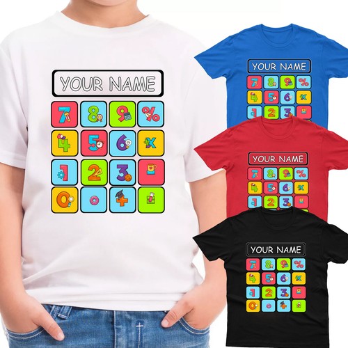 Personalised calculator - personalised, t