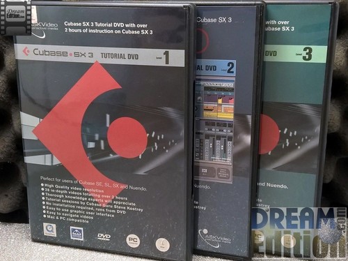 Cubase tutorial dvd - 3:,