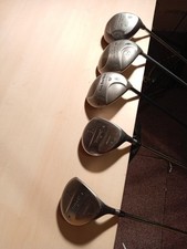 5 Various  Golf Clubs Job Lot Callaway & Mizuno Woods 