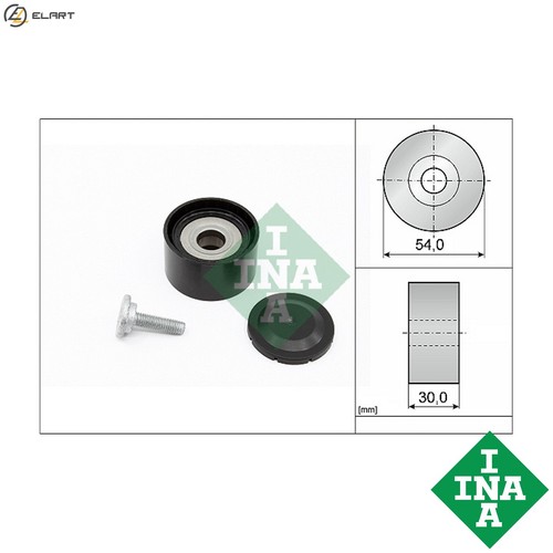 Deflectionguide pulley vribbed - deflectionguide,
