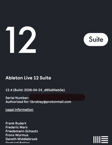 Ableton live suite - live, (full