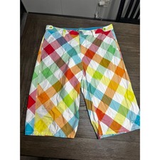 COOGI Colorful Plaid Shorts