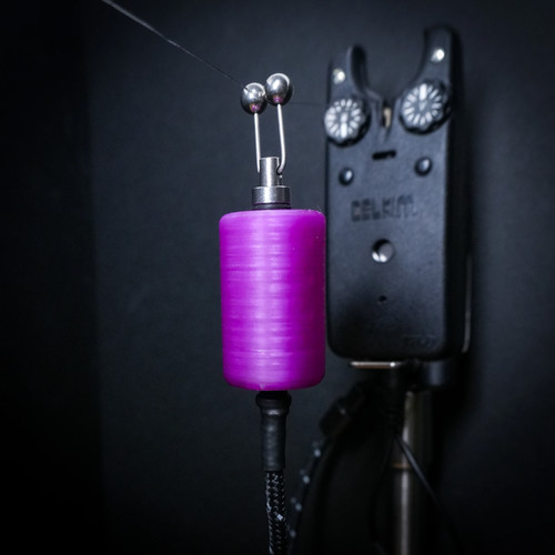 Led powered purple custom carp - led,