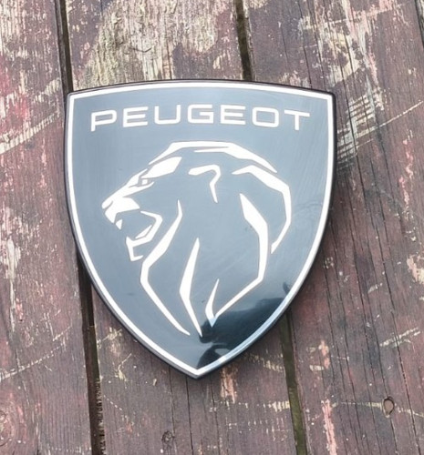 Genuine peugeot bonnet - peugeot, badge