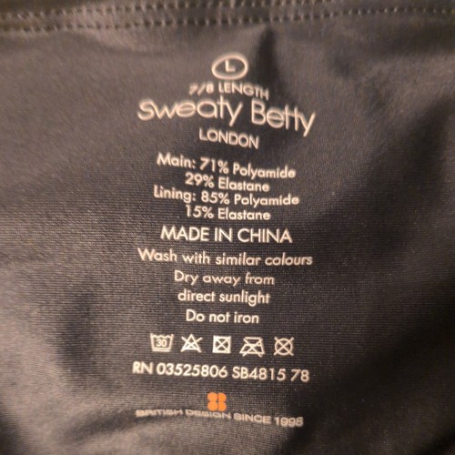 Sweaty betty leggings trousers - betty,