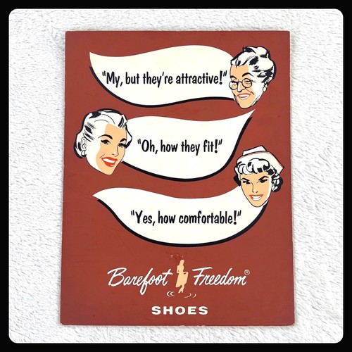1950s barefoot freedom shoes - 1950s,
