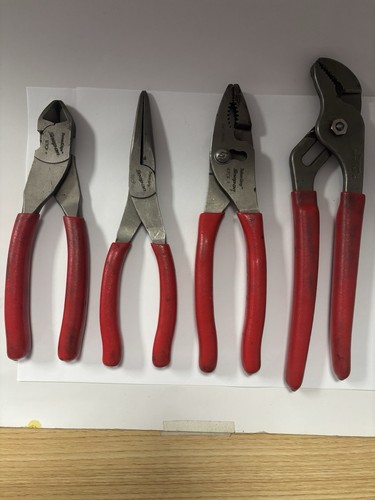 Snap 4pc soft grip - snap, pliers