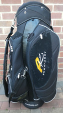 Powakaddy Premium 14 Way Cart Bag - Black / White ~USED~