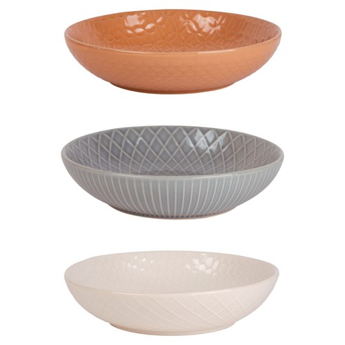 Assorted 38oz embossed - 3,