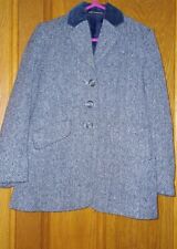 Hacking Jacket / Show Jacket, Navy Tweed Herringbone Design. Childs 26.