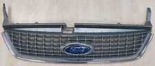 ✅ GENUINE FORD MONDEO MK4 CHROME SILVER FRONT UPPER GRILL WITH BADGE 2007 - 2010