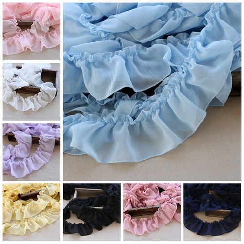 Chiffon frill ruffles - ruffles, edging