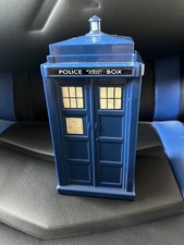 Vintage Dr Who Tardis BBC 1963 money box with stopper