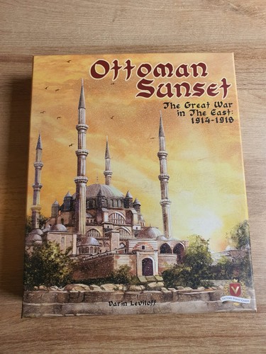 Ottoman sunset board game - board,